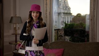 Carlson Young - Emily in Paris s01e07 (2020) actress boobs scene