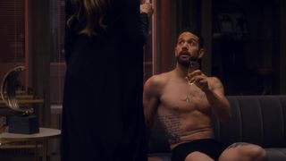 Lauren Holly - Tiny Pretty Things s01e04e06e07e09 (2020) actress a topless scene from the movie