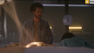 Leslie Medina, Cassandre Vittu de Keroual - Balthazar s03e07 (2020) celebs a topless scene from the movie