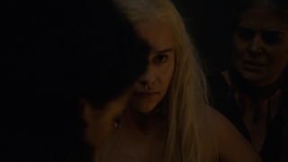 Emilia Clarke naked - Game_of_Thrones (2016) (Season 6, Episode 3)