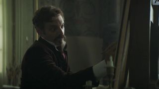 Evelyne Brochu - Paris Police 1900 s01e02 (2021) actress boobs scene