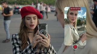 Alexandra Turcan - Emily in Paris s01e03 (2020) actress naked boobs