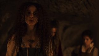 Federica Fracassi, sexy - Luna Nera s01e06 Naked actress in a TV movie scene