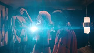 Natalie Martinez, Katherine McNamara, and other - The Stand s01e05 (2021) actress nude boobs scene