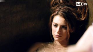 Miriam Leone - La Dama Velata s01e01 (2015) Naked actress in a movie scene