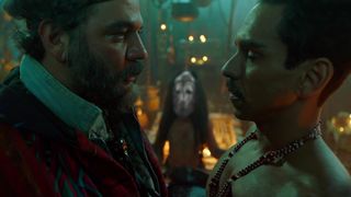 Hannah Tasker-Poland - Ash vs Evil Dead s03e05 (2018) Naked actress in a movie scene