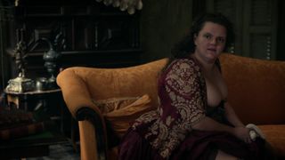 Leah Shine - Outlander s05e10 (2020) Censorship nude scene