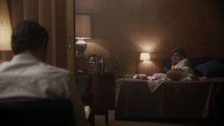 Alexandra Johnston - American Playboy The Hugh Hefner Story s01e05 (2017) Sexy of staging scene.