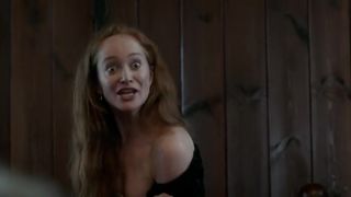 Lotte_Verbeek naked -_Outlander_s01e11 (2015) Topless Scene