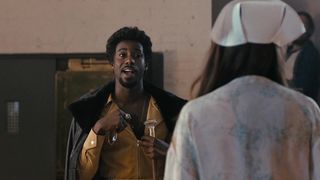 Emily Meade, Maggie Gyllenhaal - The Deuce s01e06 (2017) Naked actress in a movie scene