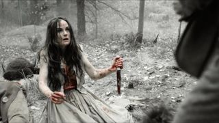 Michelle Dockery - Godless s01e04-06 (2017) Nude TV movie scene