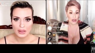 Ryan Keely on Instagram Live with Laura Desiree of Nude News!