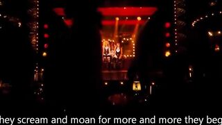 Christina Aguilera - Burlesque - Express with lyrics (lyrics on screen)