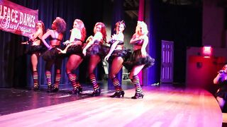 Carnival Dreams Circus Burlesque Demonstrate by The Dollface Dames