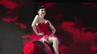Dita von Teese - Burlesque Display at the LIFE BALL 2019