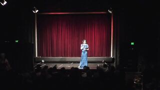 Miss Burlesque NSW 2018 WINNER Kael (Unique Section)