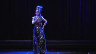 Miss Burlesque NSW 2018 WINNER Kael (Unique Section)