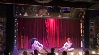 Violet D'Vine and Rosa Lee Bloom perform (Showcase Me)