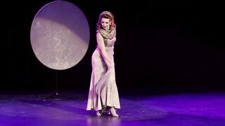 Burgundy Brixx - Moonage Fantasize Burlesque Routine