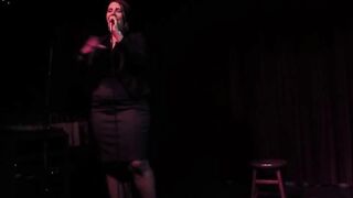 Taylor Jiggly as Saffron, at D20 Burlesque Tribute to Whedon, 7/30/16