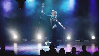 Montreal Burlesque - The Female Josephine in "Bare City"