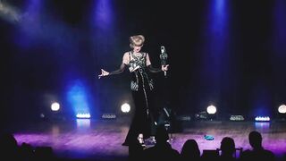 Montreal Burlesque - The Female Josephine in "Bare City"