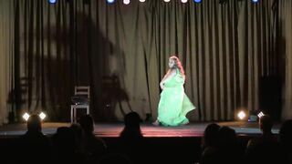 Super BBW on Stage, Thursday Night Rock & Spin Opener - Georgia Clit