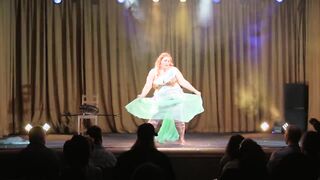 Super BBW on Stage, Thursday Night Rock & Spin Opener - Georgia Clit