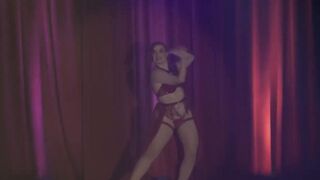 Sexy Vixie St Claire Ruby Crimson