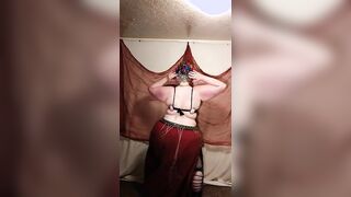 Amateur BBW Burlesque. Movability a tribal fusion bally dance by Miriam Radcliffe