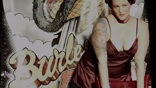 Classic Burlesque Action Performed by Freya West