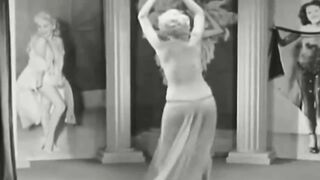 Burlesque dancer - Mary Ann Marshall in Mambo Bongo (c.1950s)