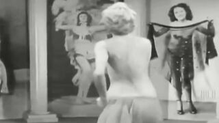 Burlesque dancer - Mary Ann Marshall in Mambo Bongo (c.1950s)