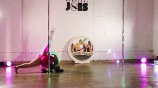 Super BBW and Pole Dance. Ms. Vegas second Place - Georgia Pillar Sport Classical