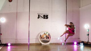 Super BBW and Pole Dance. Ms. Vegas second Place - Georgia Pillar Sport Classical