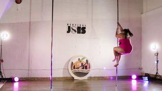 Super BBW and Pole Dance. Ms. Vegas second Place - Georgia Pillar Sport Classical