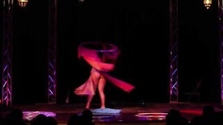 Valentina's Slinky Hoop Burlesque at "Seduced by the Imaginarium Circus"