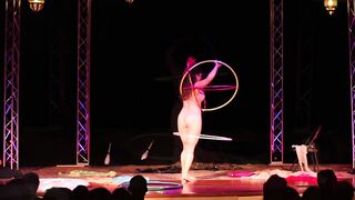 Valentina's Slinky Hoop Burlesque at "Seduced by the Imaginarium Circus"