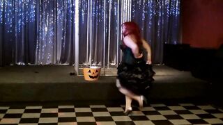 BBW Bella Sin burlesque spectacle at Cattivo in Pittsburgh, PA