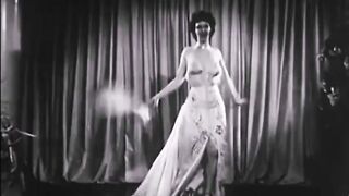 Funny Retro Bare Burlesque. Georgia Sothern's Sexiest Dance