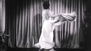 Funny Retro Bare Burlesque. Georgia Sothern's Sexiest Dance