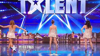 LOVEMAKING BOMBS Miss Tres surprise everyone with MOLTEN spectacle! | Castings | BGT 2018