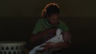 Michelle De Swarte - The Baby s01e01 (2022) Lactation horror movie scene