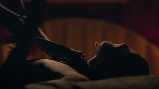 Liz Gallardo - Bunker s01e03 (2022) Strangulation during sex in the movie