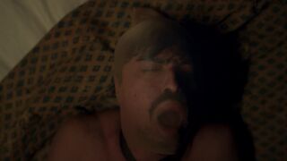 Liz Gallardo - Bunker s01e03 (2022) Strangulation during sex in the movie