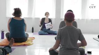 Naked Yoga Class (Public nudity at training)