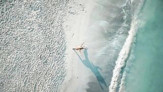 Hot Naked Yoga on the beach