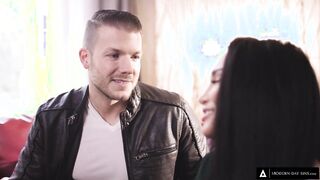 MODERN-DAY SINS - Gabi Paltrova GULPED HIS ENTIRE STREAM After VERY FIRST UNLOADING EJACULATION!