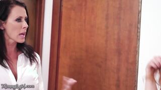 MOTHER'S DAMSEL - Reagan Foxx Joins Wifey Penny Pax And Their Stepdaughter Ella Knox After Catching Them