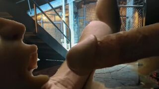 Sequence 1: Dr B vs Educator Cock-Squeezing lips